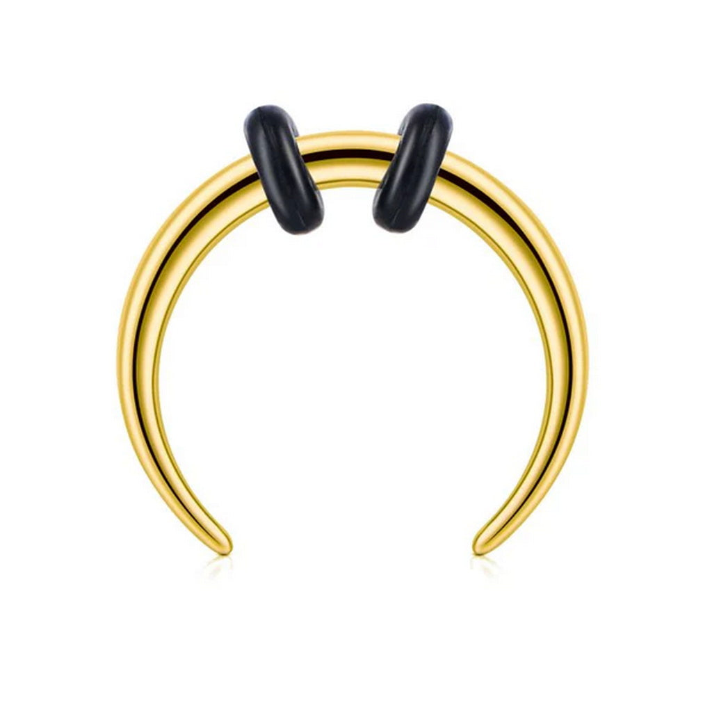 316L Surgical Steel Septum Pincher Ring - 16GA-Nose Rings-2-Glitters