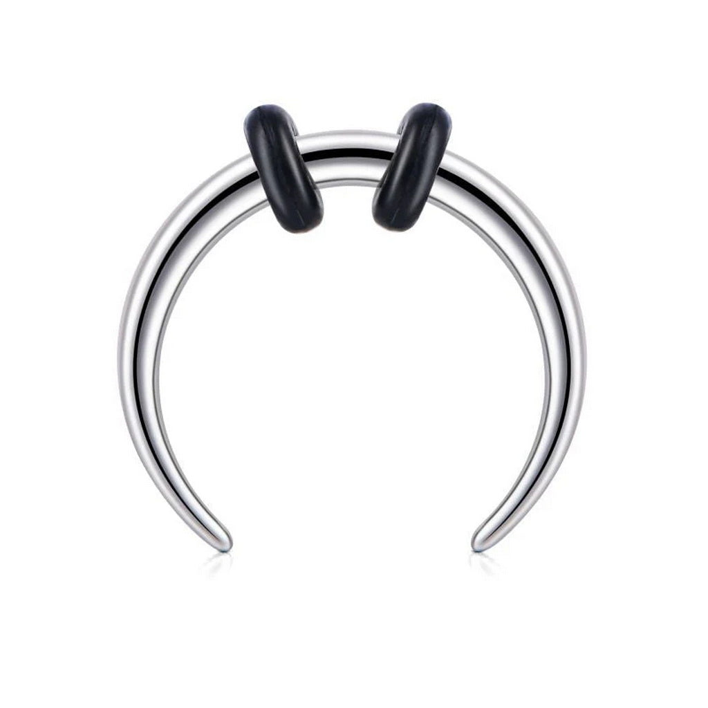 316L Surgical Steel Septum Pincher Ring - 16GA-Nose Rings-1-Glitters
