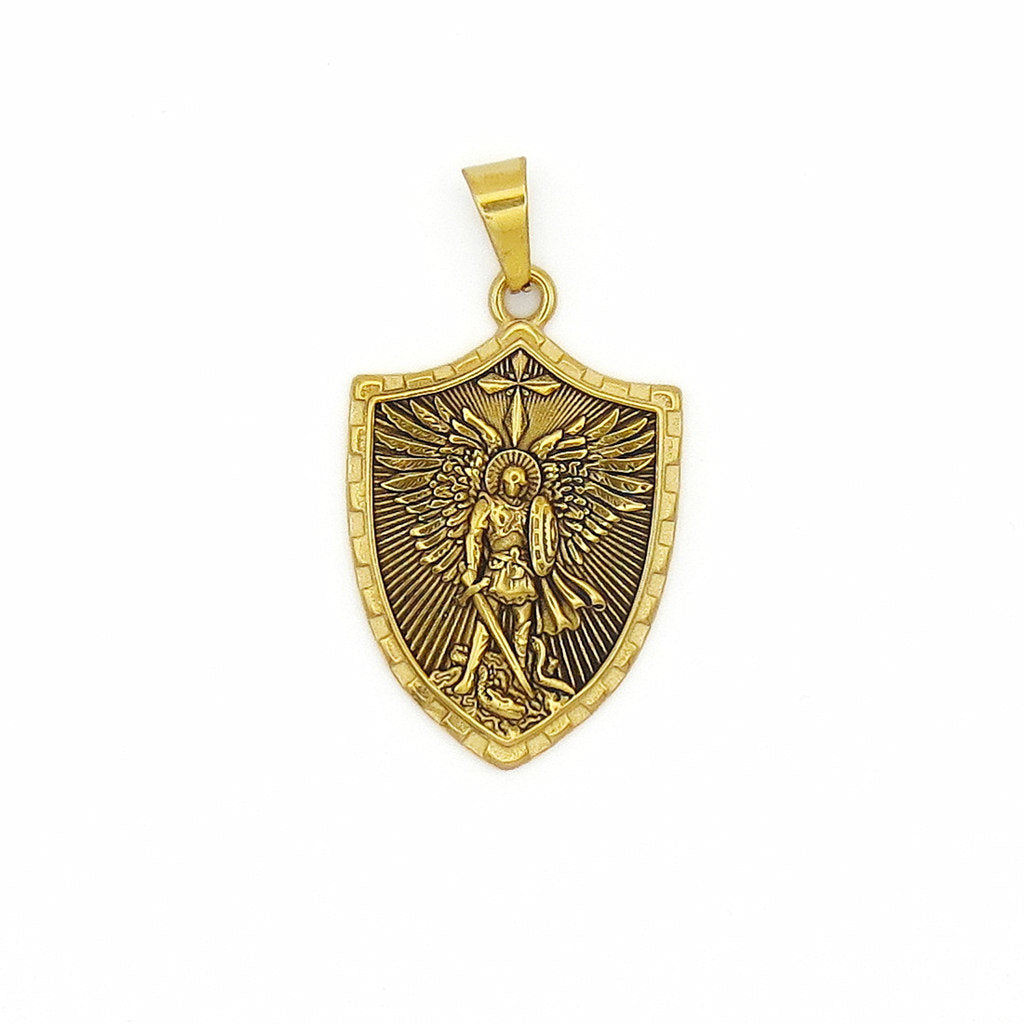 Stainless Steel St. Michael Pendant
