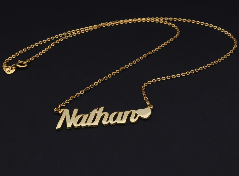 Name necklace blog-Glitters
