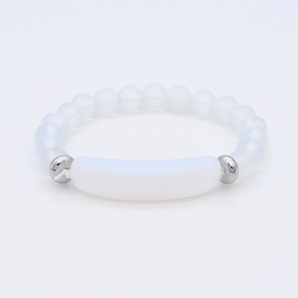 Opalite Semi Precious Stone Bracelet-Bracelets-1-Glitters