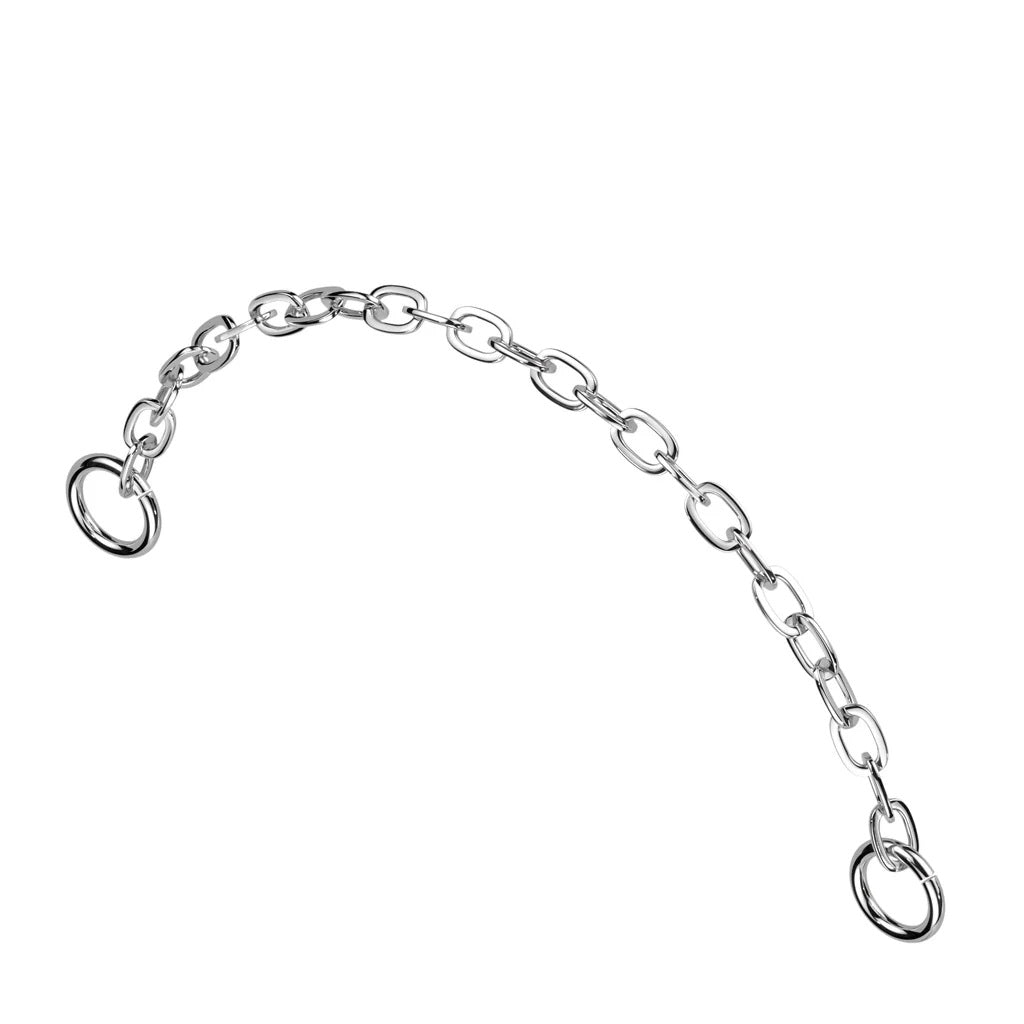 316L Surgical Steel Piercing Connector Chain