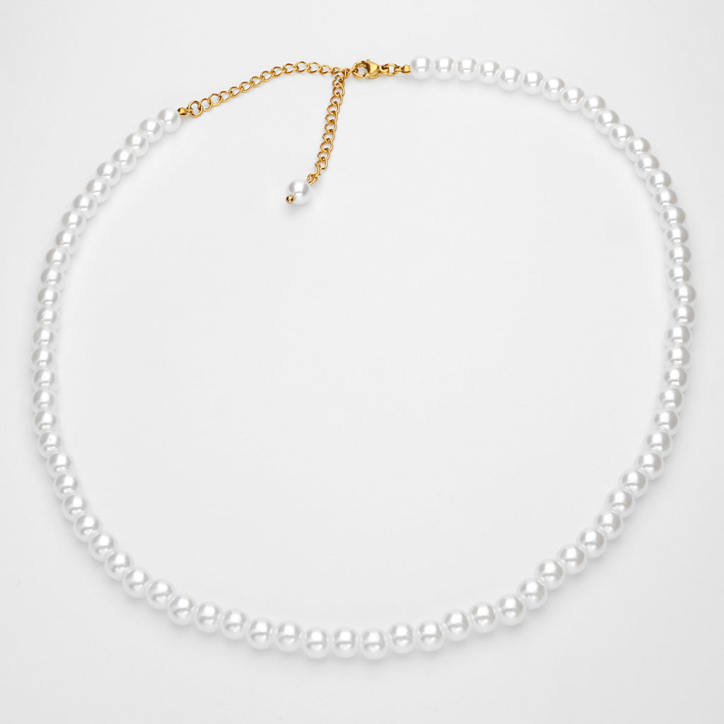 Pearls Chain Necklaces-Necklaces-1-Glitters