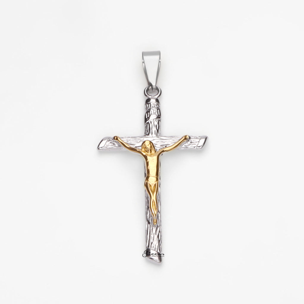 Stainless Steel Crucifix Cross Pendant-Pendants-7-Glitters