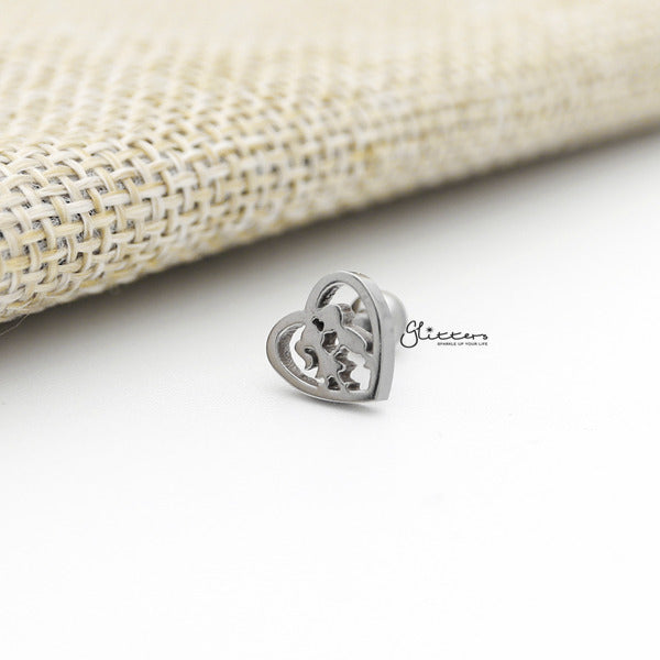316L Surgical Steel Love Heart Shape Barbell for Tragus, Cartilage, Conch, Helix Piercing and More-Body Piercing Jewellery, Cartilage, Conch Earrings, Helix Earrings, Jewellery, Lobe piercing, Tragus-FP0019-20S_600-Glitters