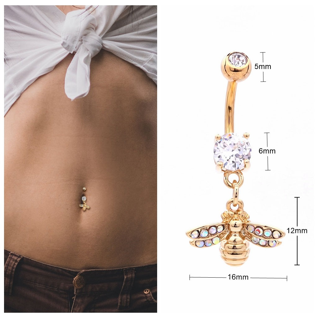 Tiny Leaf Belly Button Piercing, Silver / Gold Navel Ring With Light Blue  Beads. Amazing Body Jewelry to Complete a Wedding Look - Etsy Canada | Belly  button rings, Belly jewelry, Belly piercing jewelry