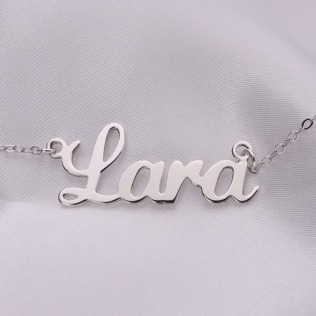 Personalised Sterling Silver Name Necklaces-Best Sellers, name necklace, Personalized-nnk01-new6-Glitters