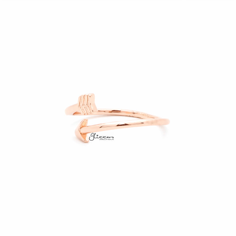 Arrow Toe Ring - Rose Gold-Jewellery, Toe Ring, Women's Jewellery-tor0004-rg2_1-Glitters